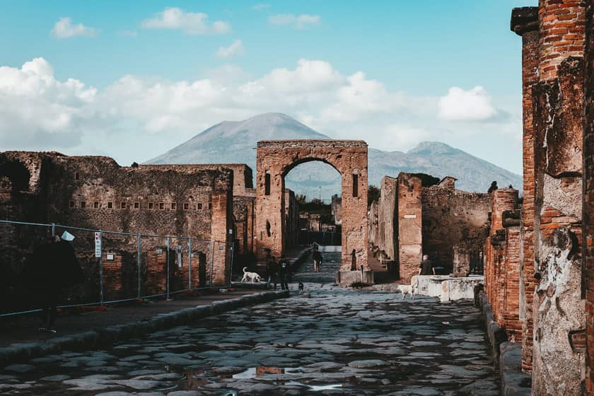 Pompeii - Map of Italy