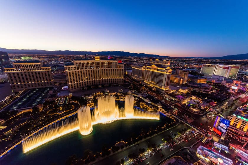 Best Places to Travel in February: Las Vegas