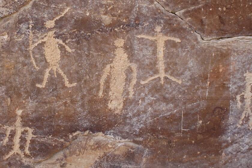 Petroglyphs at Pryor Mountain