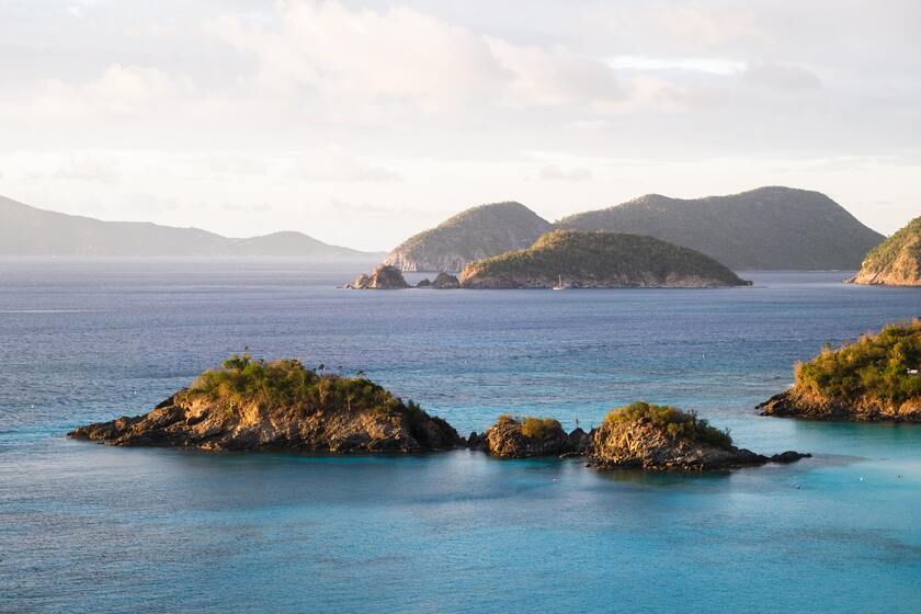 Places to travel without a passport: US Virgin Islands