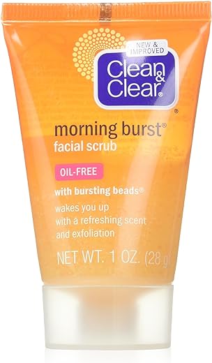 Clean & Clear Morning Burst Facial Scrub, Original, 1 oz - 3 pack