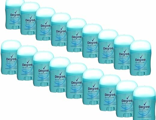 Degree Shower Clean Dry Protection Antiperspirant Deodorant Stick, 0.5 ounce (Pack of 18) (18 Pack)
