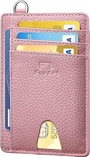 FurArt Slim Minimalist Wallet, Front Pocket Wallets, RFID Blocking, Credit Card Holder for Men & Women