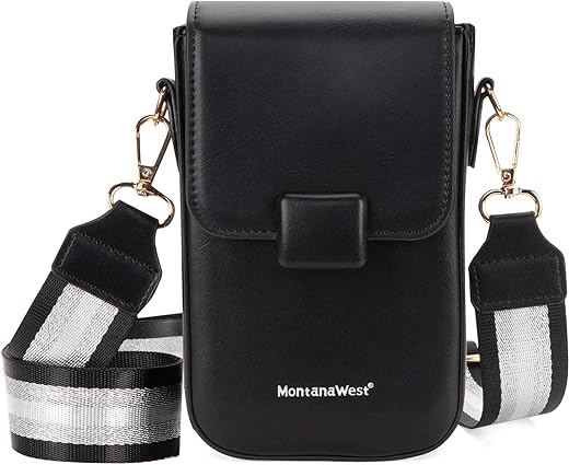 Montana West Cell Phone Purse Small Crossbody Bags for Women Mini Cellphone Wallet Bag with RFID Blocking Credit Card Slots