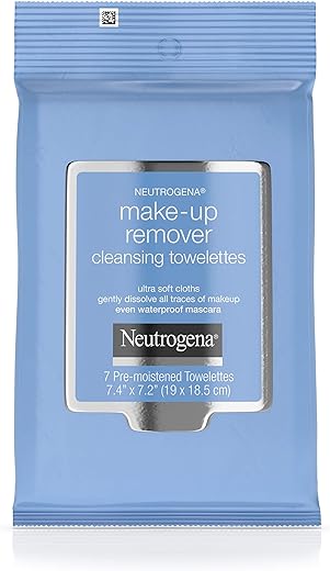 Neutrogena Make-Up Remover Cleansing Towelettes, 7 Count, Packaging May Vary