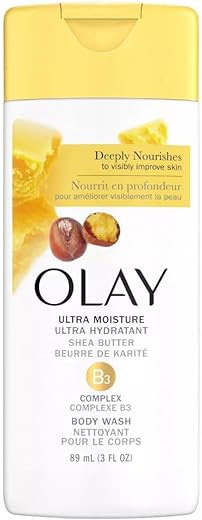 Olay Ultra Moisture Body Wash 3oz Travel Size (Pack of 3)