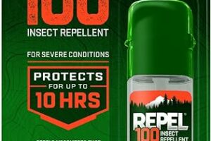 Repel 100 Insect Repellent, Repels Mosquitos, Ticks and Gnats, For Severe Conditions, Protects For Up To 10 Hours, 98% DEET (Pump Spray) 1 fl Ounce